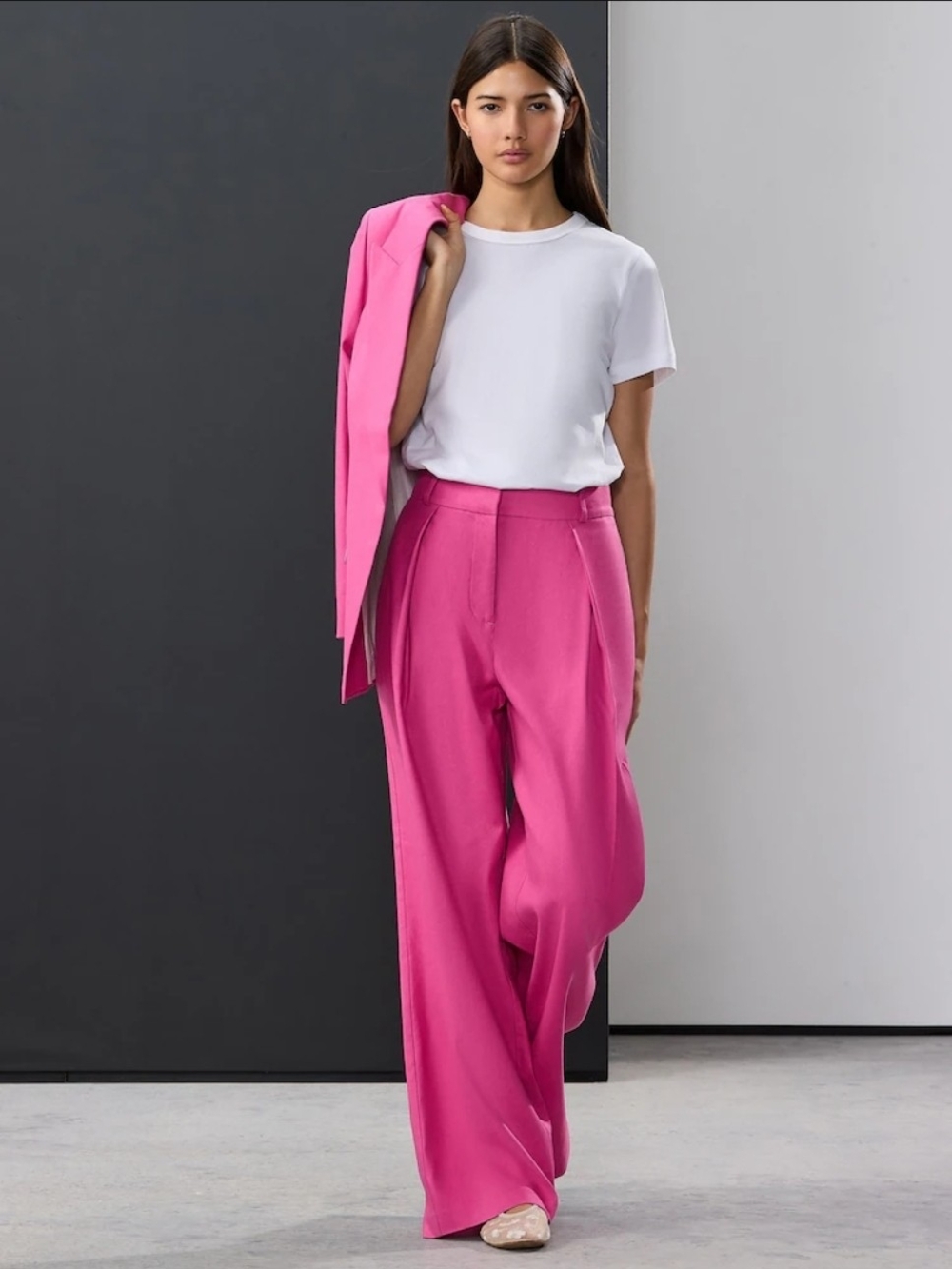 Calvin Klein | Hot Pink Trousers